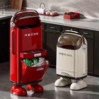 Big capacious high quality garbage can wet and dry separation, high-quality style
