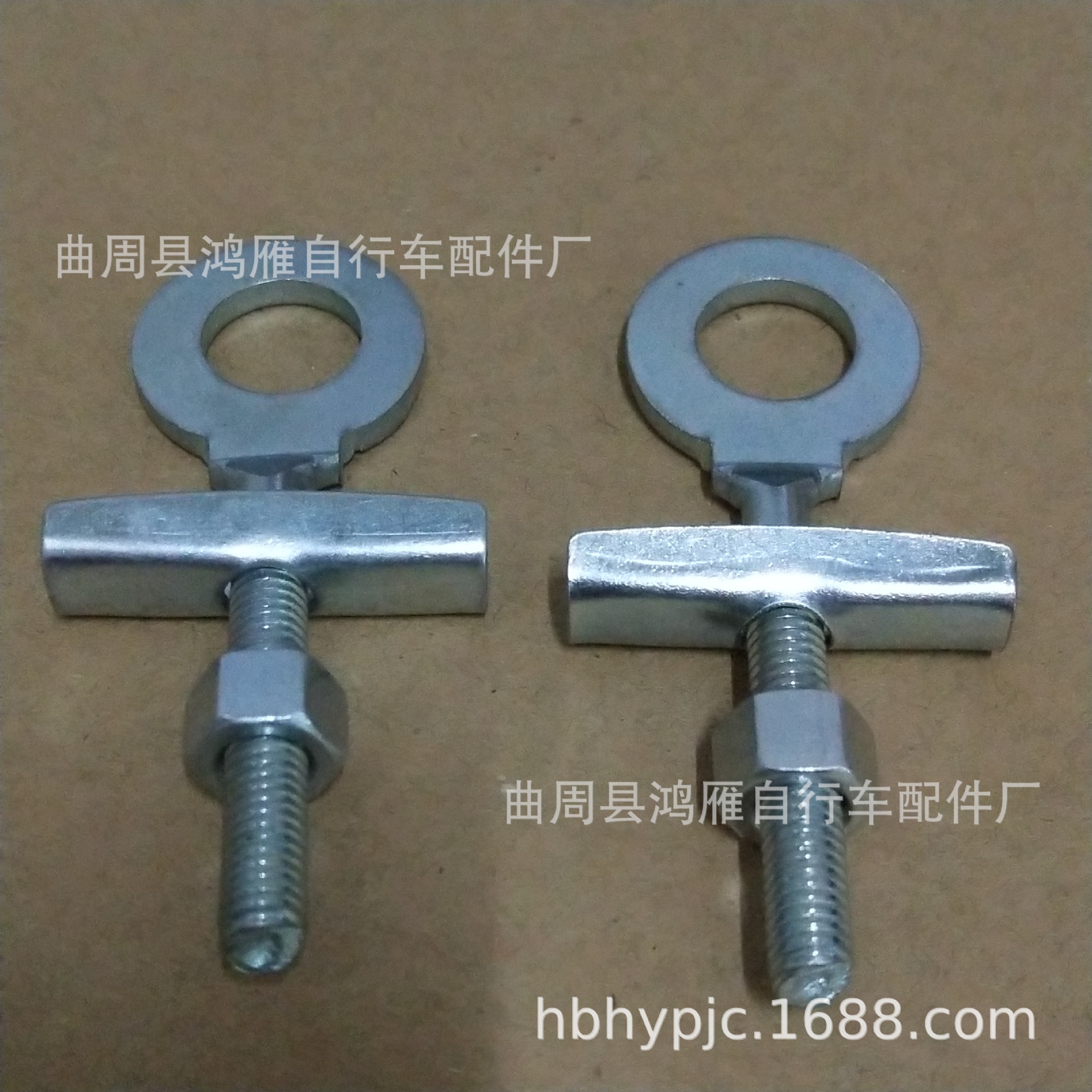 电动车自行车标准件调节螺丝 调链螺丝链条抓紧螺丝M6圆孔螺丝