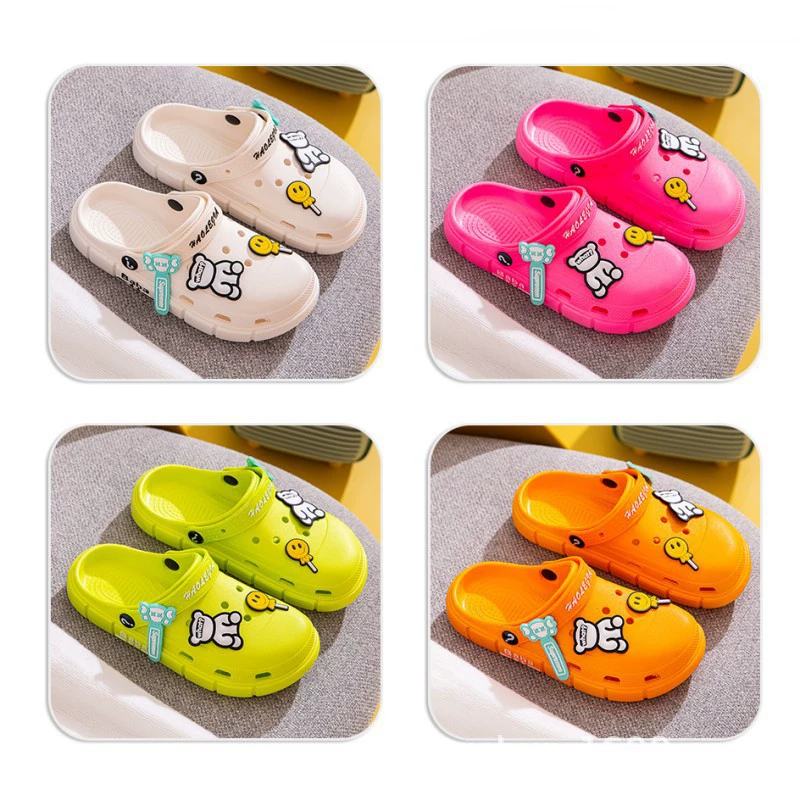 Пещерная обувь для пар с медведями в стиле интернет-знаменитостей, зимняя домашняя Повседневная Верхняя одежда, модные сандалии и тапочки для пар Stomp Sense