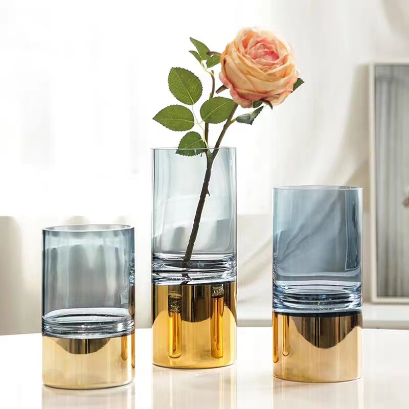 Transparent glass creative decorations for living room for home use