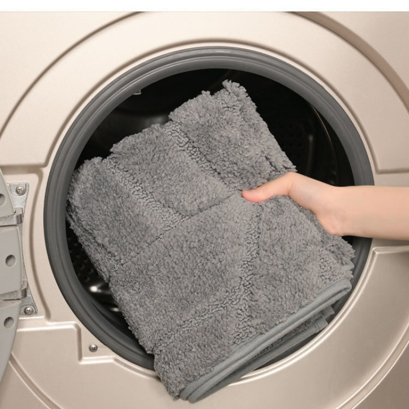 Fábrica directa alfombra de piso dormitorio sala de estar con estrias modernas y minimalistas piso de baño