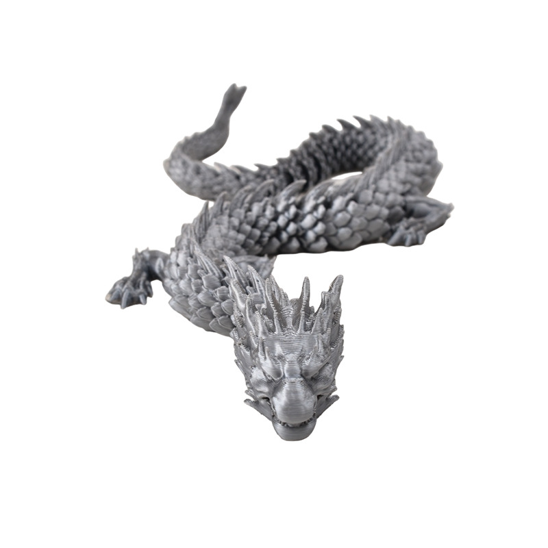 Ventas transfronterizas de juguetes impresos en 3D, adornos de dragón, animación de animales, moda de juego