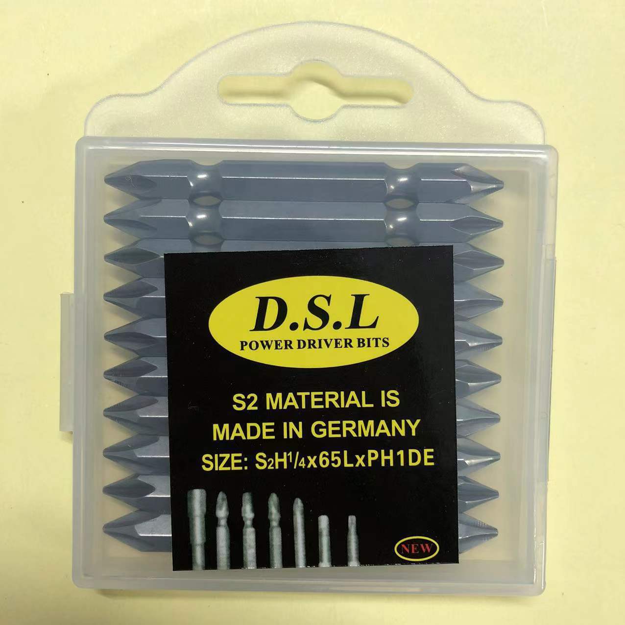 65 de doble cabeza de largo x PH1 (Punta de cabeza, no regular)