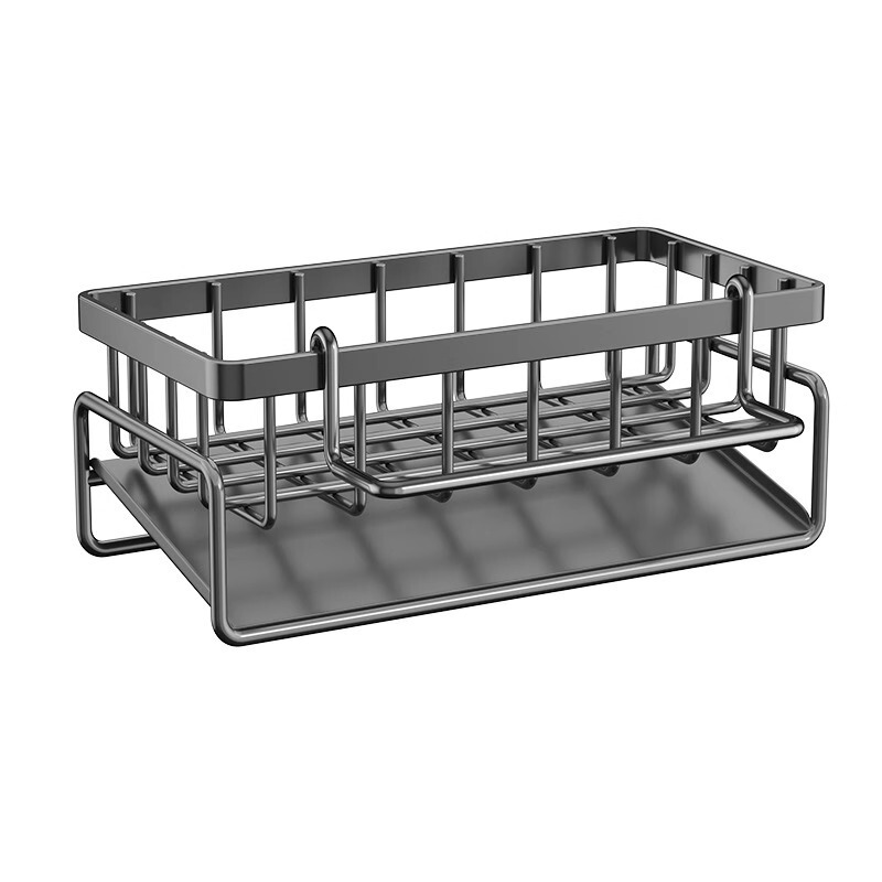 送料無料キッチン排水ラック収納ラック蛇口バスケットシンク用品食器洗いワイヤーボール収納雑巾食器用洗剤|undefined