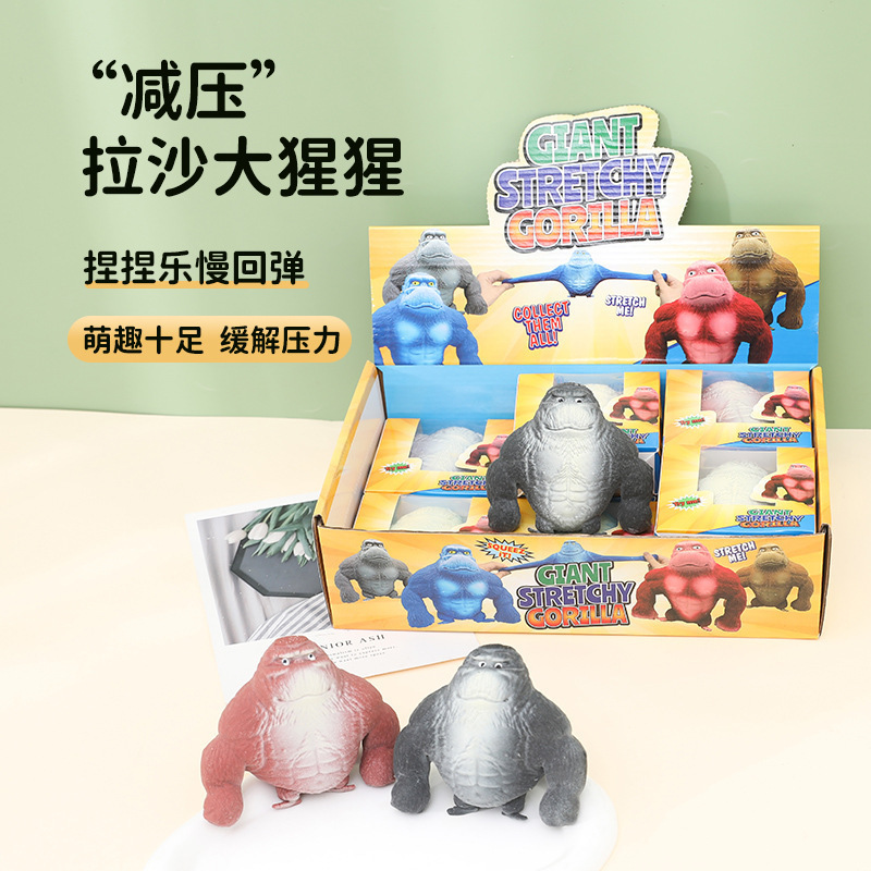 Mercado nocturno destellando puestos luminosos juguetes para niños al por mayor Oruga de pulpo Oruga electrónica de dibujos animados bola de pelo de ventilación