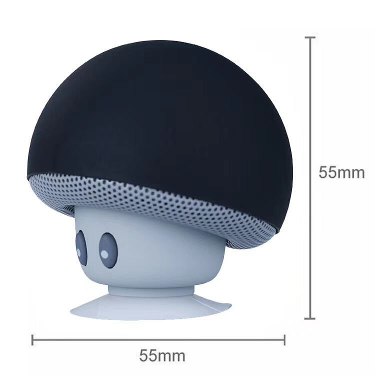 人気アニメのキノコヘッド無線bluetoothスピーカー携帯吸盤式携帯電話スタンドキノコプレゼント小音響|undefined