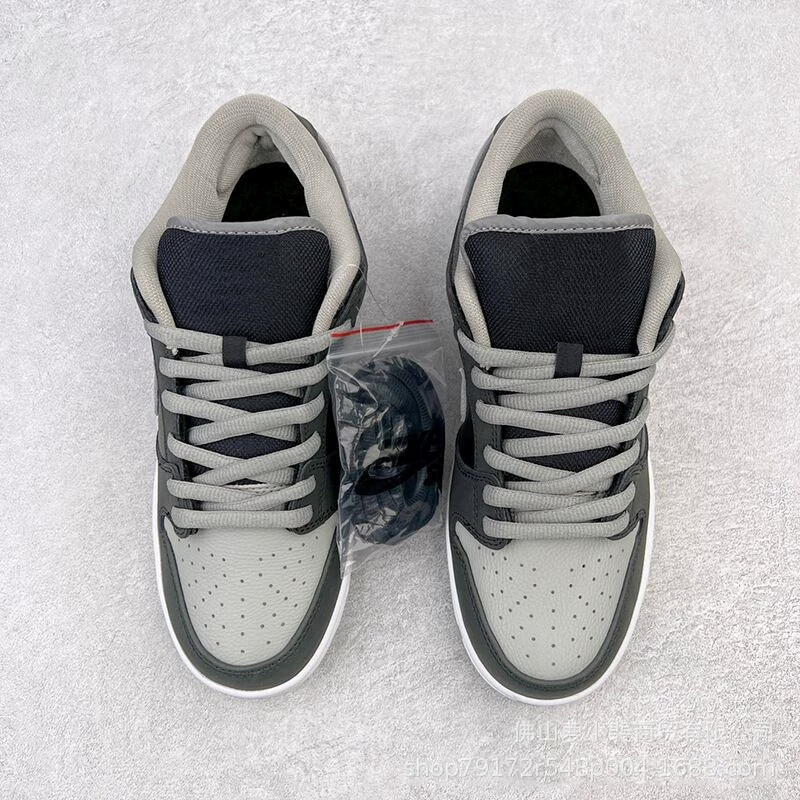 Обувь для спорта мужская Putian Chunyuan High Version Air Force No. 1 AJ1 Low Lightning Dun Dunk Black and White Panda