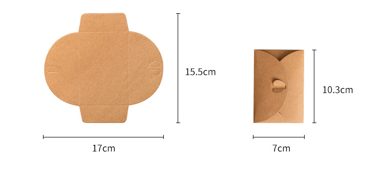 18g Weight envelope Event & Party Supplies Festival Occasion Simple Style Solid Color Kraft Paper Festival Envelope