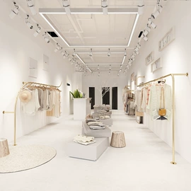 服装陈列架;衣帽架;办公展示架