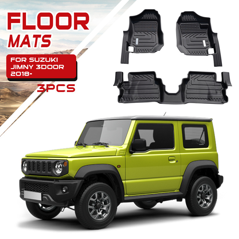 Adecuado para alfombrillas de coche Suzuki Jimny alfombrillas impermeables especiales para alfombrillas Suzuki Jimny Floor Mat