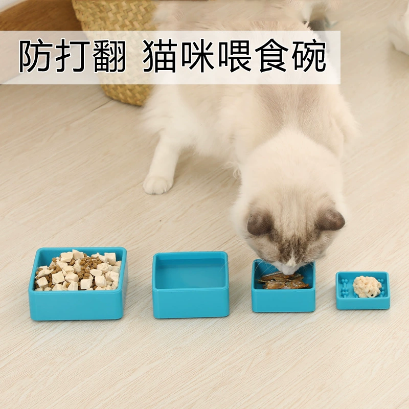 Кормящая миска для кошек и кормовая тарелка для собак