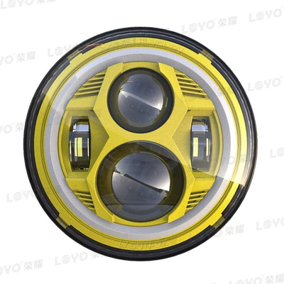 Headlight 7inch Modified Headlight – Motorcycle headlights, headlights - yellow