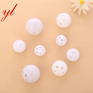 New handmade DIY doll baby toy built-in ringing bell rattle PVC bell ringing ball accessories