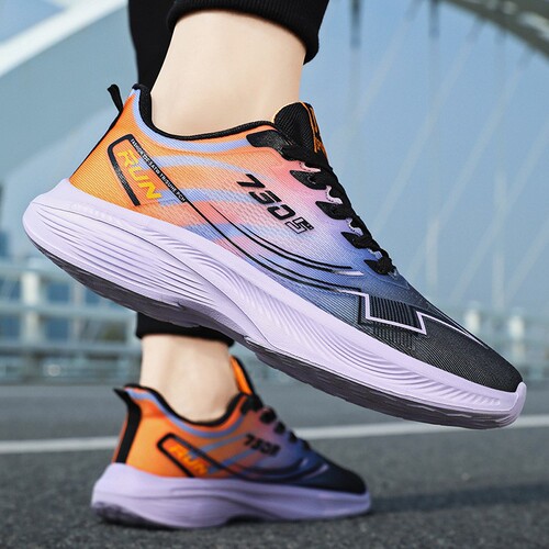 Men's Spring New Running Shoes Wholesale Couple's Style Korean Fashion Casual Lightweight Running Shoes