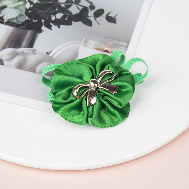 Kid's Fashion Bow Knot Chiffon Hair Accessories Handmade No Inlaid display picture 4