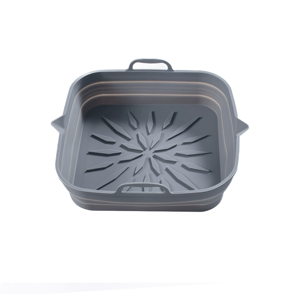 Round square rectangular foldable food silicone