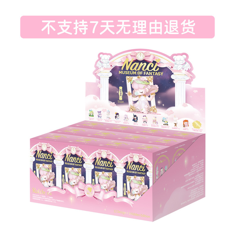 Rollife Ruo Lai Nanci Nanqian Fantasy Museum Series Caja ciega Mano Regalos para niños Adornos para niñas