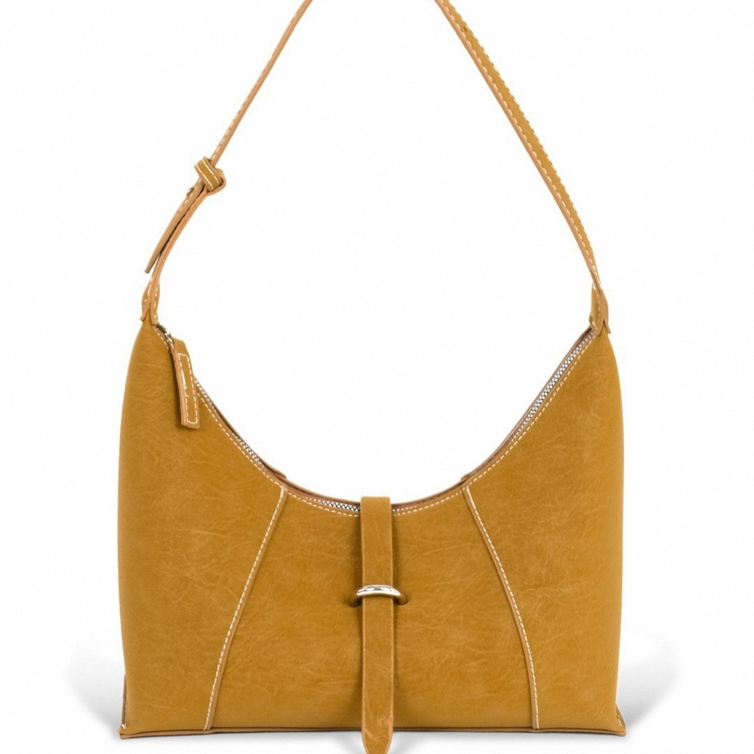 Niche Suede Hobo Underarm Bag For Women Retro Versatile Lunchbox Bag 2025 Autumn/Winter New Single Shoulder Crossbody Pillow Bag