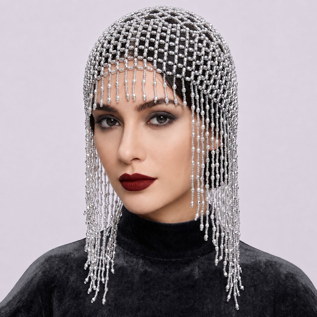 Amazon's New Bridal Hair Accessories for Vacation Travel Photoshoots, Wedding Dresses, Headpieces, Retro Exotic Style Tassel Hair Hats