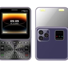 新款旋转滑盖迷你手机高颜值口袋女性个性手机老人按键机跨境外贸