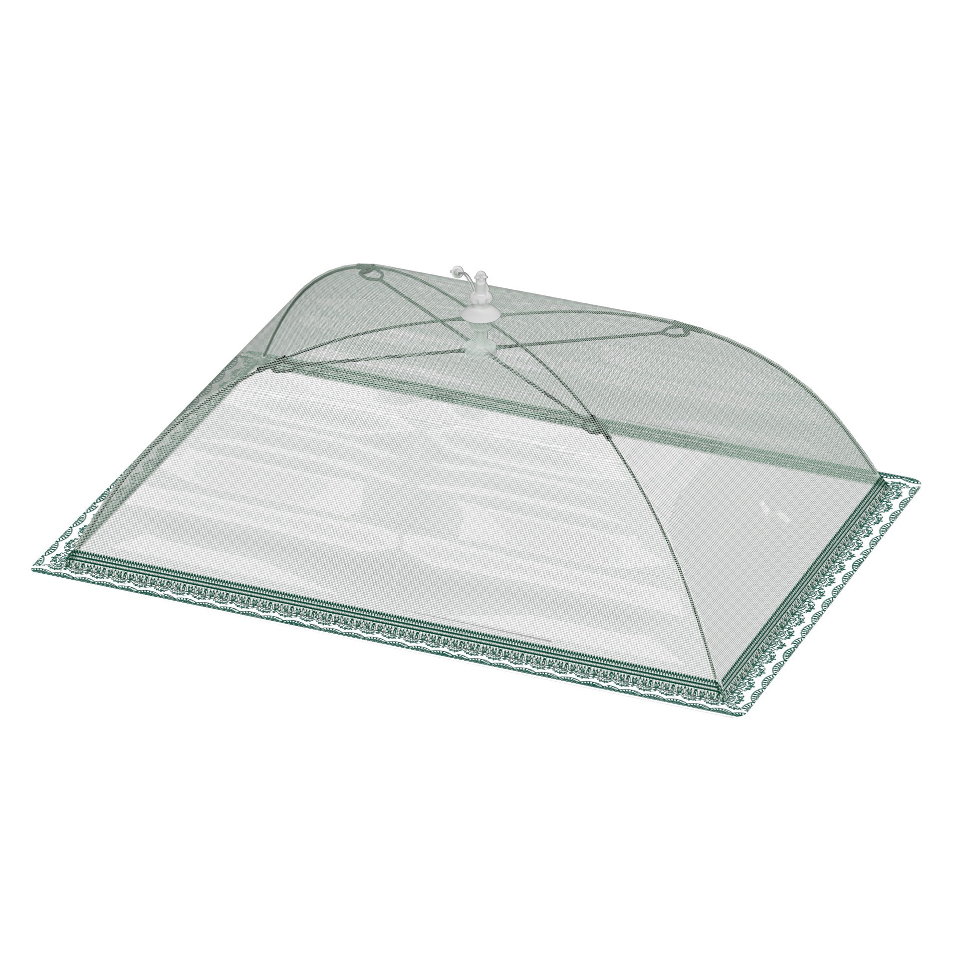 Foldable Anti-Fly Net Cover for Covering Leftovers, Food, and Dining Table; Dust-Proof and Breathable Cover for Home Dining Table