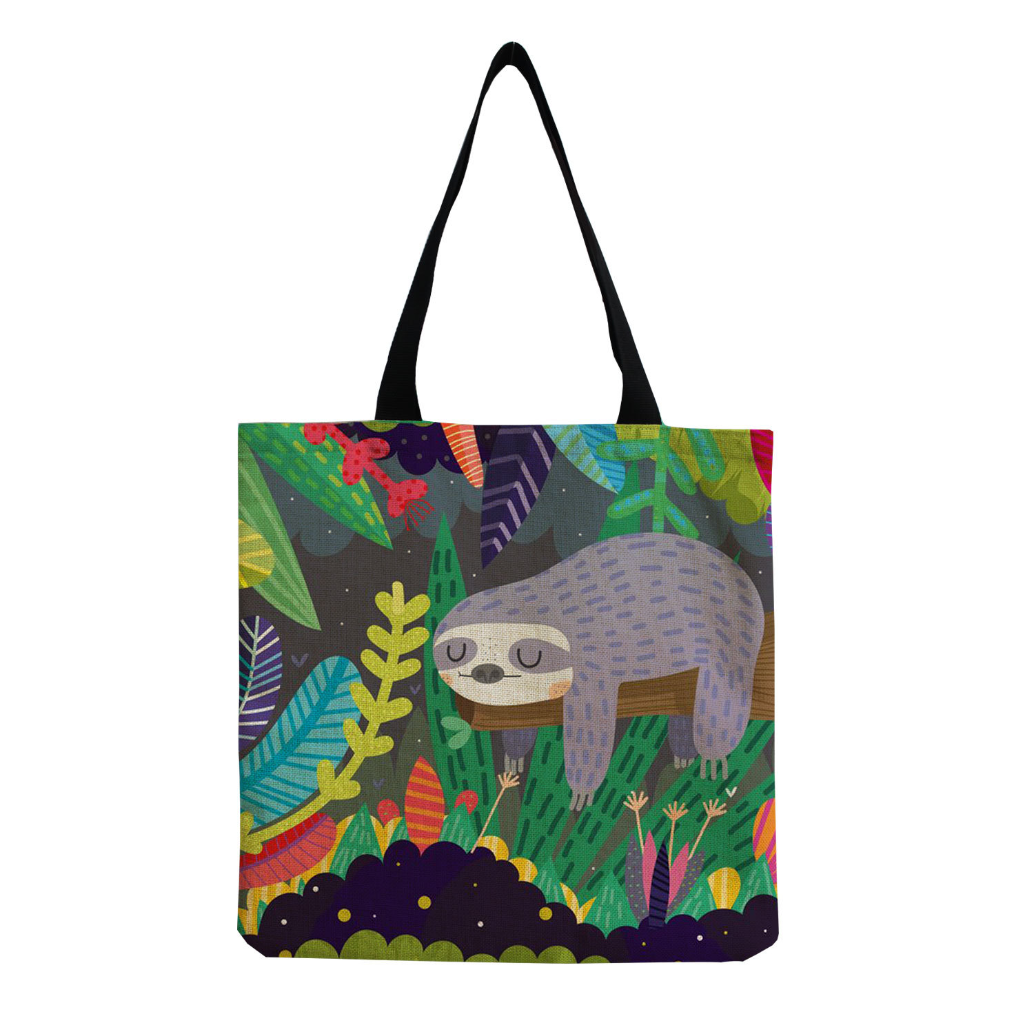 Mujeres Lindo Dibujos Animados Letra Lino Bolsa De La Compra display picture 36
