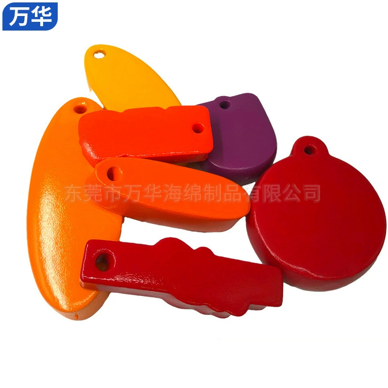 Заводские индивидуальные продажи брелоков из NBR, персонализированный дизайн, праздничные подарки, рекомендуется экологически чистый, водонепроницаемый и износостойкий.