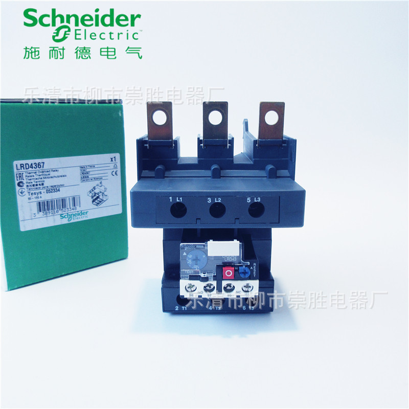 原装正品 热过载继电器LRD4367 95-120A