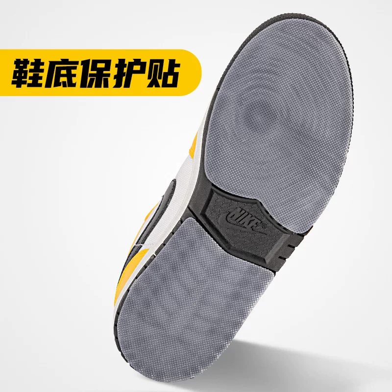 Защитные наклейки на подошву для Air Jordan, Dunk и др. — самоклеящиеся нескользящие пяточные и передней части изделия, размеры 38–45