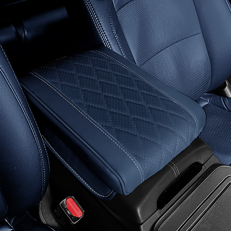 BYD – Armrest Box Heightening Armrest box pad - blue