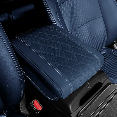Applicable to BYD Qin L Armrest box pad - memory-foam-booster-pad-blue