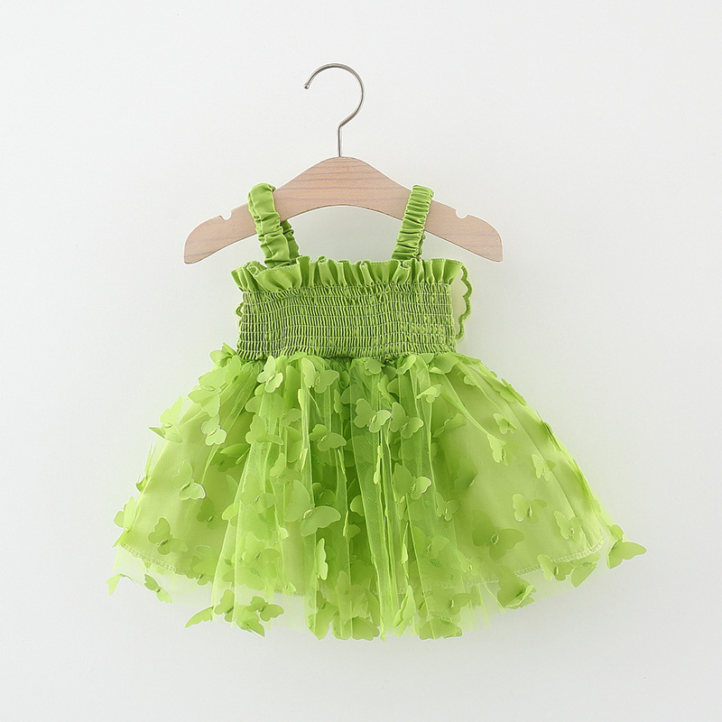 Butterfly Wings Dress - Green