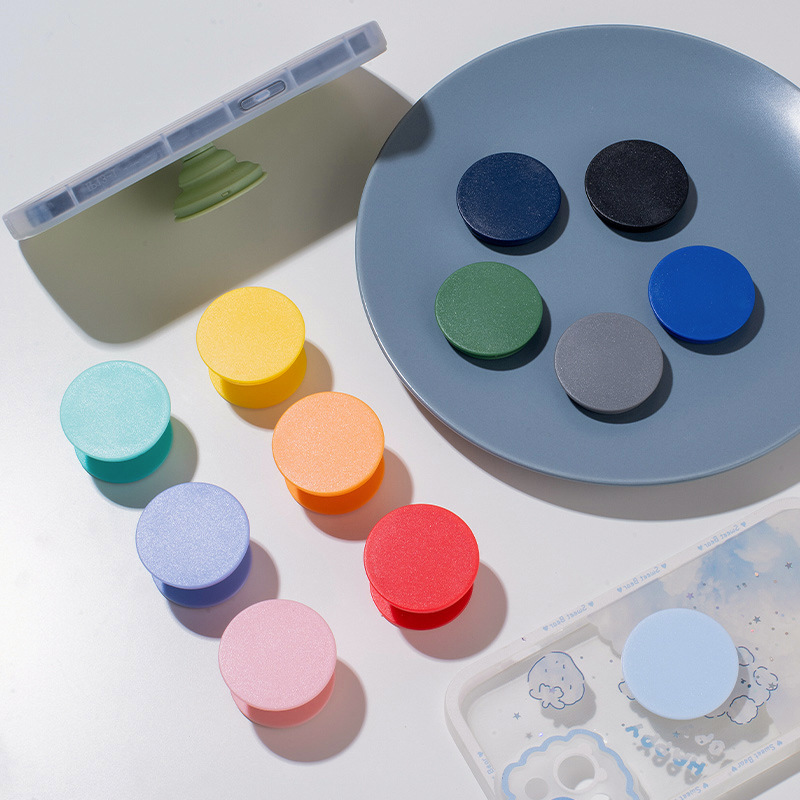 手机支架批发桌面手机彩色气囊支架素材直播支架平板支架手机配件