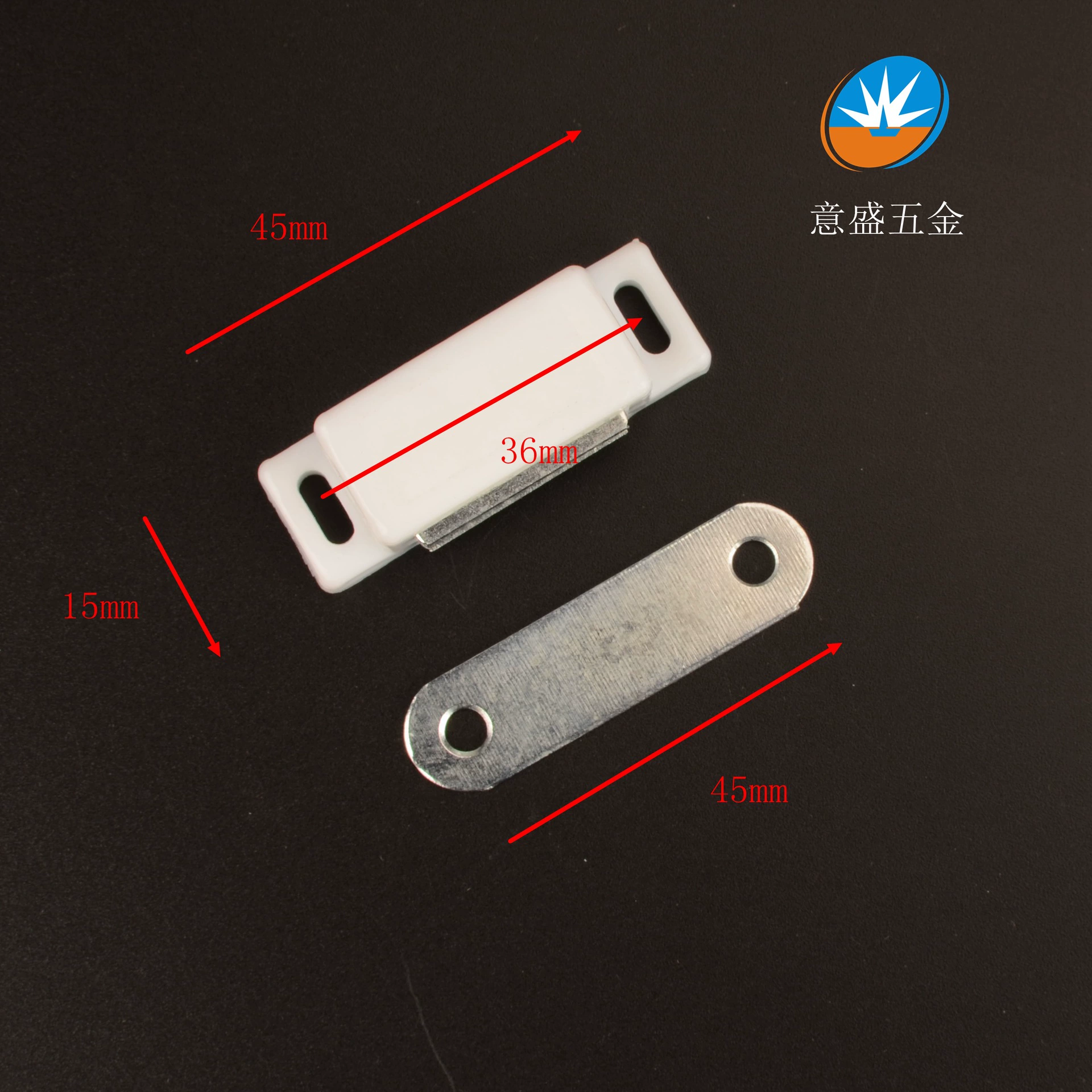 Современный простой Сильный магнитный Шкаф Дверь шкафа магнитное касание Сильный магнитный пластиковый шкаф с магнитным зажимом