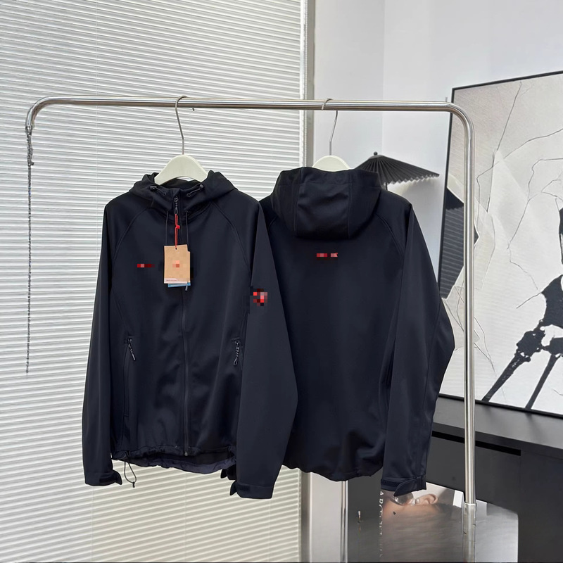 Cross-border 26 spring collection: MAMM mammoth embroidered red label softshell hooded jacket, wholesale Cross-border 26 spring collection: MAMM mammoth embroidered red label softshell hooded jacket, wholesale