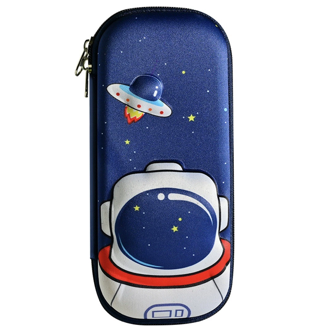 Three dimensional cartoon children's capacious pencil case for elementary school students, wholesale, fall protection
