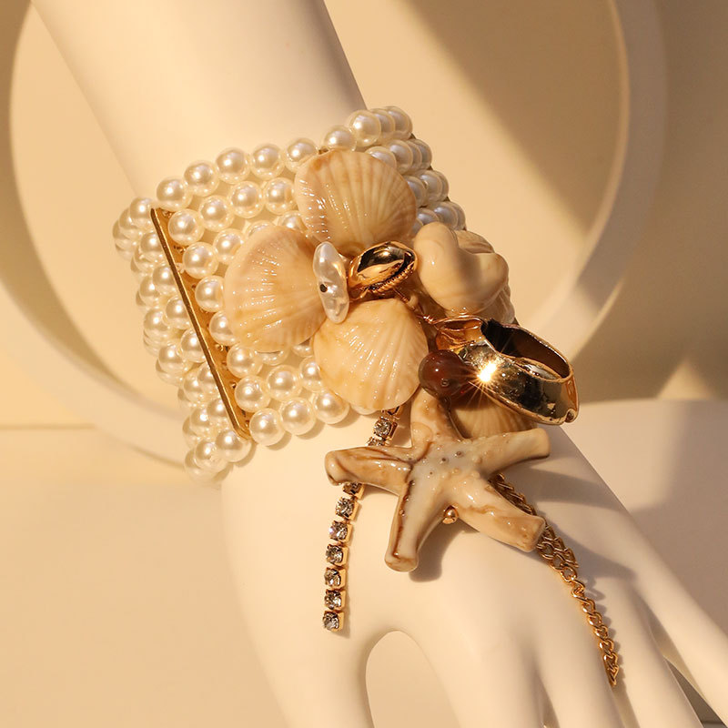 Elegant multilayer elastic ball pearl