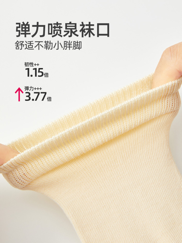 六指鼠批发【李佳琦款】97%高含棉无骨!儿童春秋男女童纯棉中筒袜|undefined