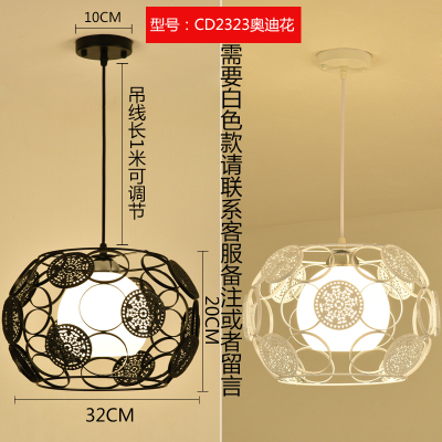 Lámpara de comedor de tres cabezas creativa lámpara de mesa de comedor personalizada moderna minimalista nórdica pequeña lámpara de pasillo de barra de estilo industrial