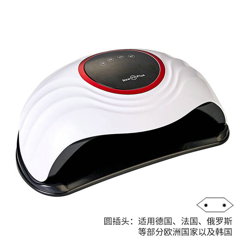 Lámpara de Uñas Transfronteriza al por Mayor, Lámpara de Fototerapia de Alta Potencia de 288W para Secado Rápido de Esmalte de Uñas en Gel, Lámpara UV Inteligente para Curado de Uñas