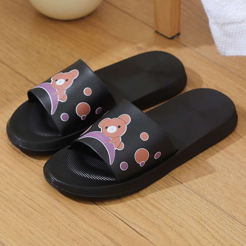 拖鞋女夏天可爱卡通软底室内防滑韩版夏季居家外穿洗澡浴室凉拖鞋|undefined