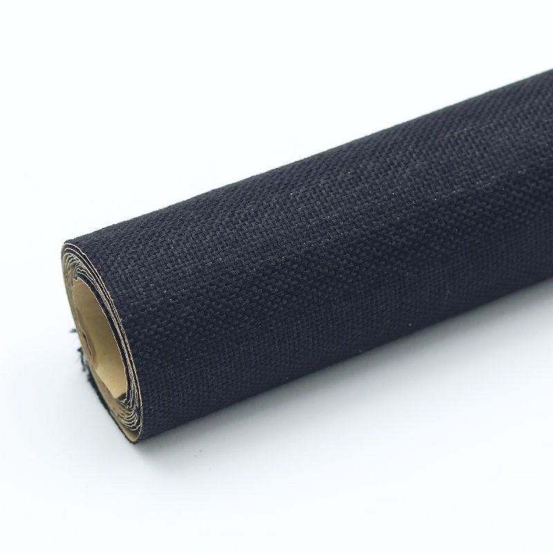 亚麻面料自粘背胶布沙发修补背景墙布粘贴式家具自粘布布料