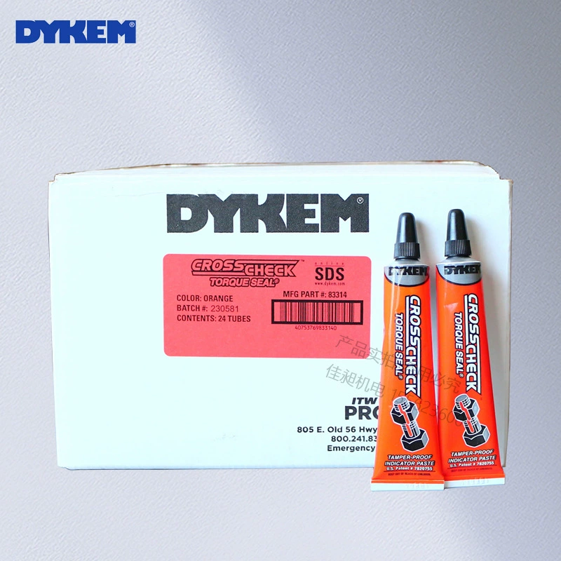 US ITW Dykem Cross Check Torque Seal Checkplay Bolt Bolt Anti-loosening