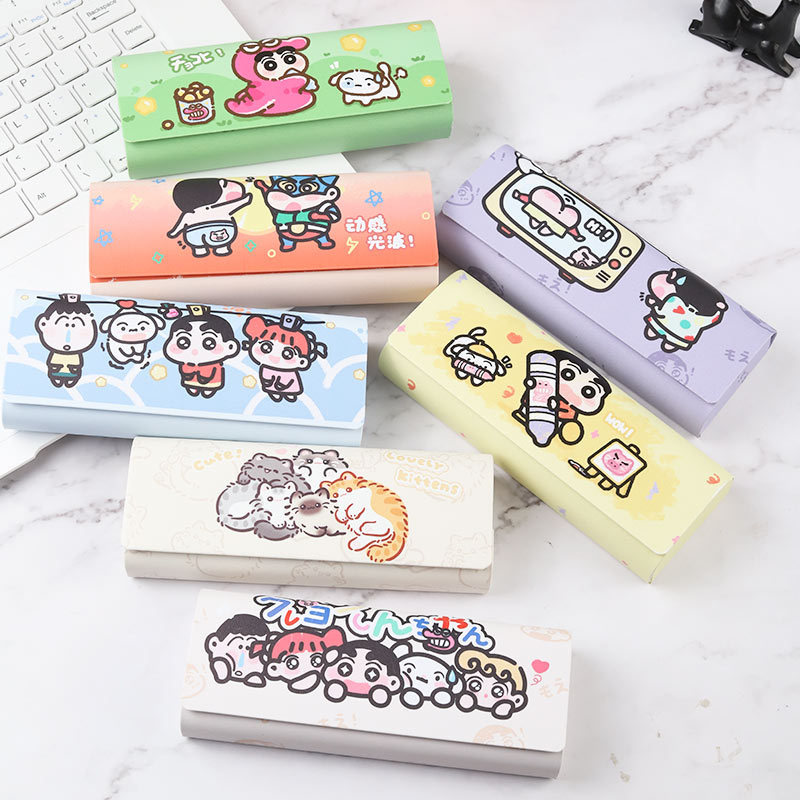 Glasses Case Portable New Style Myopia Glasses Bag Student Glasses Case Cartoon Character Cute Manufacturer Wholesale Glasses Bag