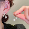 Silver needle, universal earrings, silver 925 sample, 2024 years, internet celebrity, wholesale