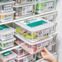 日本冰箱冷藏冷冻盒食品级肉类保鲜盒食物收纳盒整理