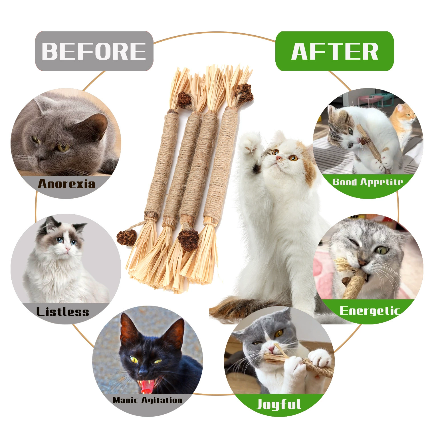 Мутиан саран, пепед, рафия, кошачий моляр, жевательная игрушка для кошек, забавная палочка для кошек, забавная игрушка для кошек, трансграничная горячая распродажа