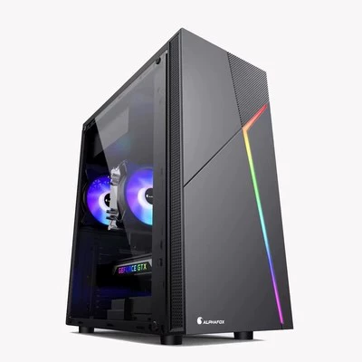 ATX настольный ПК боковая прозрачная USB3.0 игровое стекло DIY размер корпуса пустой аккумулятор, водяное охлаждение, задняя проводка