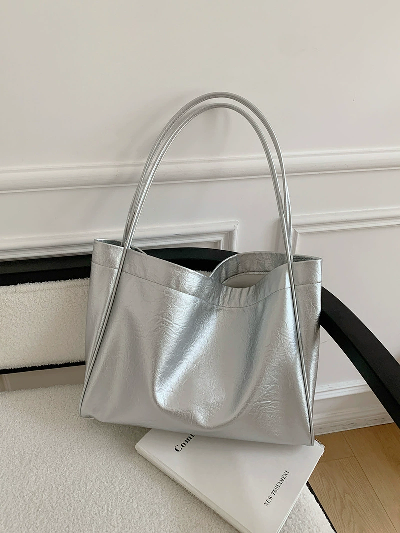 Retro capacious universal shoulder bag one shoulder, Korean style