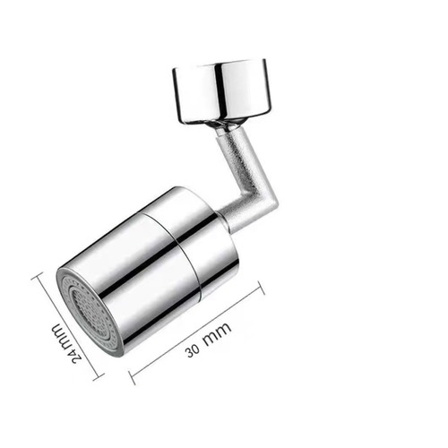 Rotating Universal Arm Extension Sprinkler, 1080-Degree Rotatable Versatile Swivel Sprinkler with Splash-Proof Head